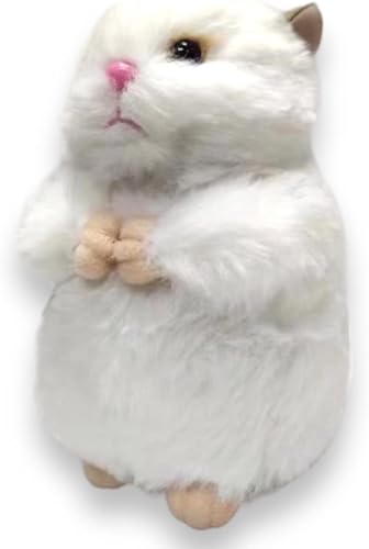 Miniatura 2 de Auswella Hámster sirio blanco de felpa