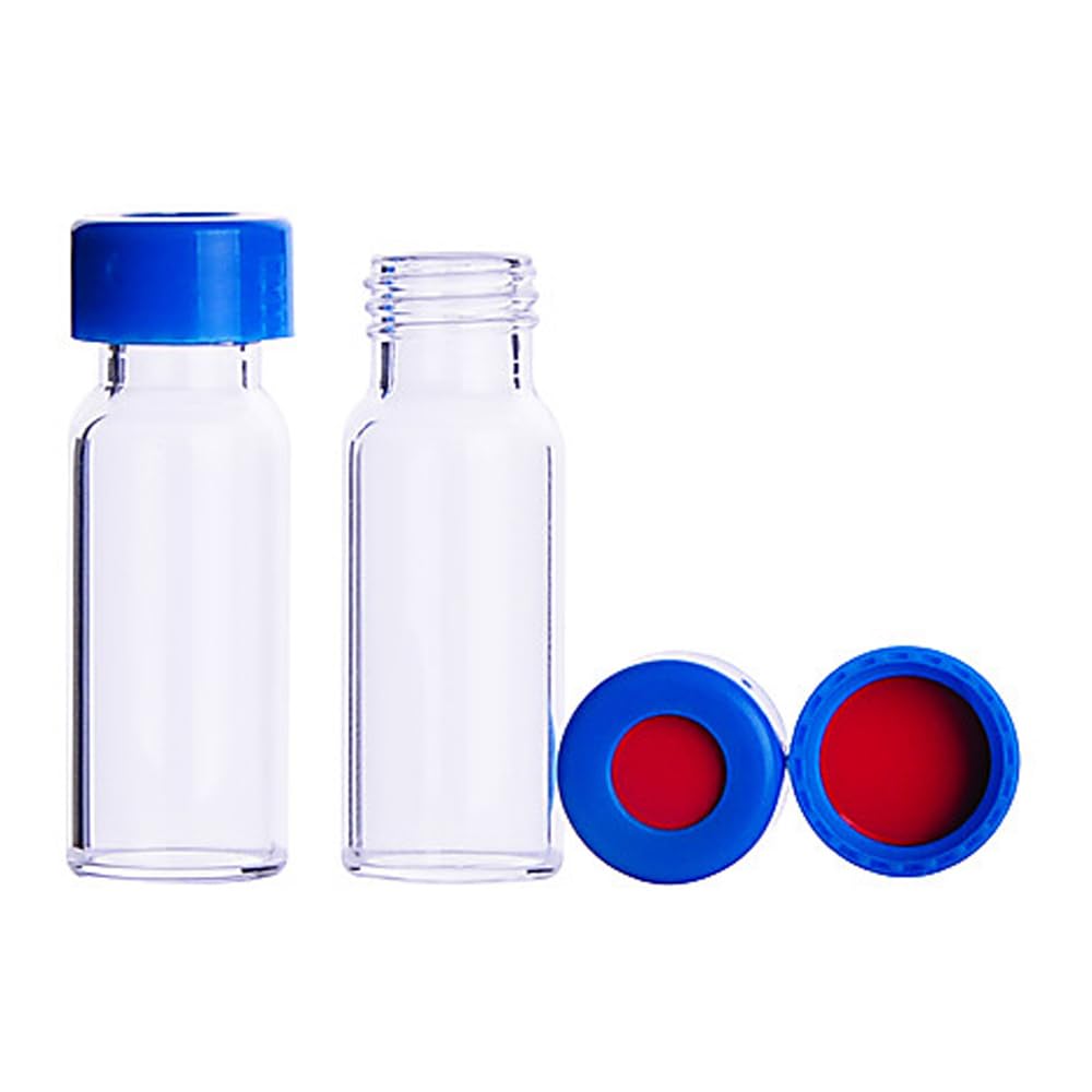 Flacons de 9 mm à septa PTFE/Silicone/PTFE évitant l'évaporation des échantillons - 2