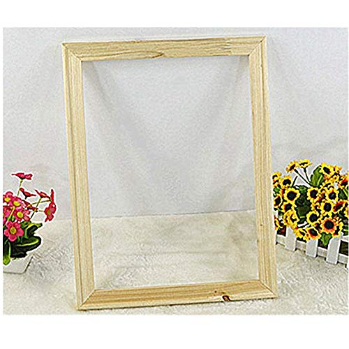 DIY Solid Wood Canvas Frame Kit 16 x20 Inch for Oil Painting & Wall Art Wooden Art Frames for Paintings & Canvases - Easy to Build Canvas Stretching System - Framed Picture Accessories (16\'\'20\'\')