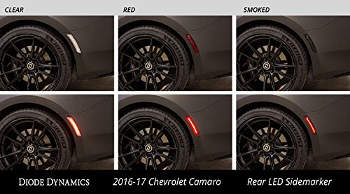 Smoked LED Sidemarkers for 2016-2019 Chevrolet Camaro