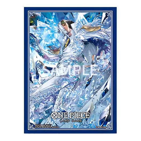 Amazon.com: One Piece Card Game Protective Sleeves - Official Sleeve Set 11  - Aokiji Kuzan