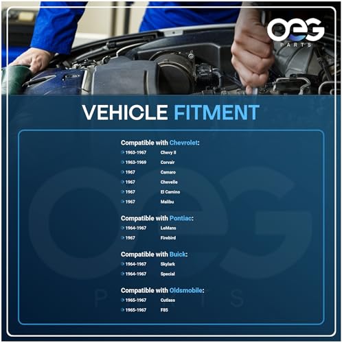 Image of OEG Parts New Windshield Wiper Motor Compatible with 1963-1968 Chevrolet CK P Pickup Suburban El Camino 5045436 5045435 5045442 5045453 5045462 5045470 5045576 5045492
