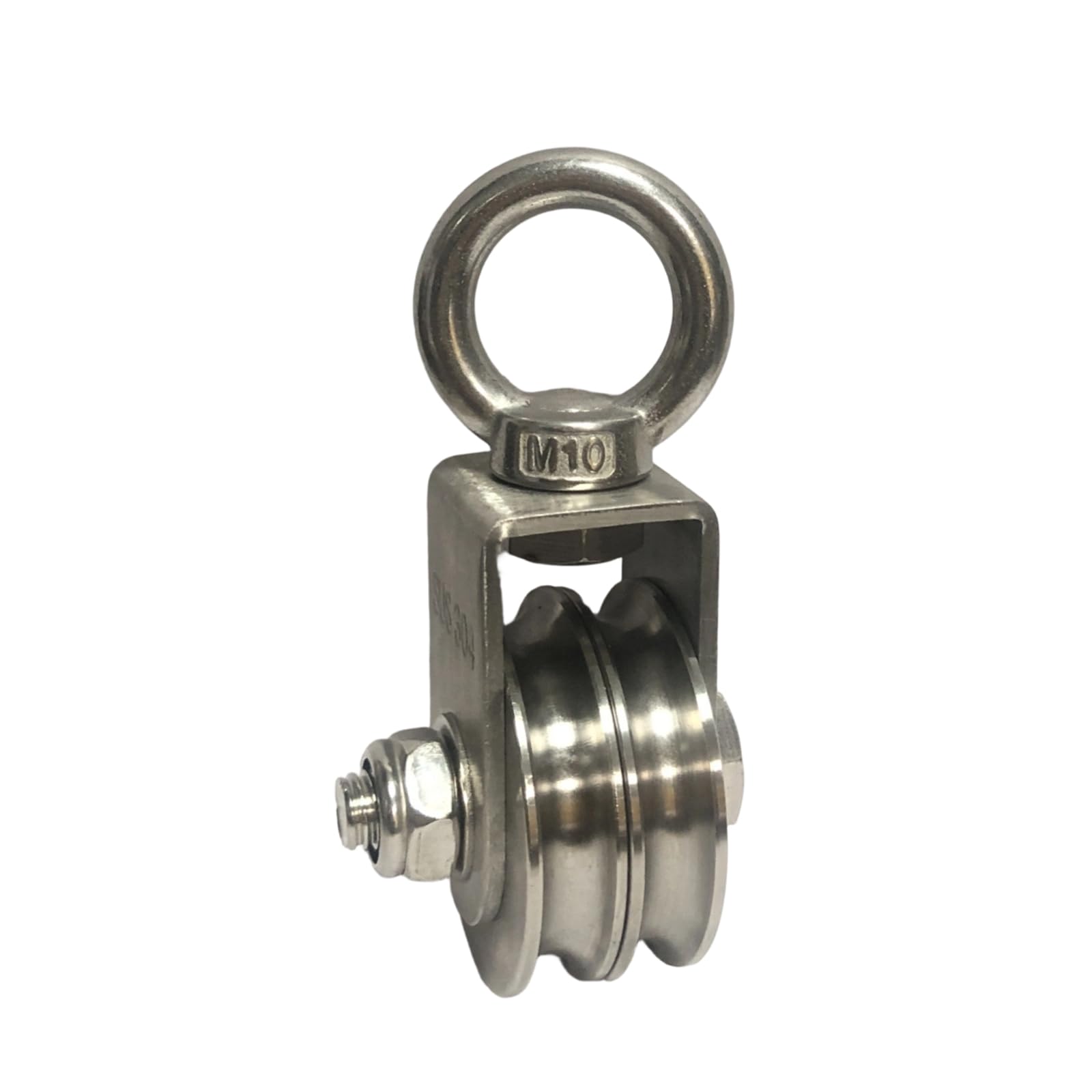 Ruinbnc B Resistant U Slot Earing Roller Strong Pulley Wheel For Logistics And Port Transportation Needs Quiet Double Pulley Structure