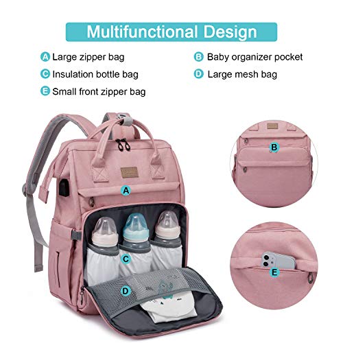 Lovevook Diaper Bag Backpack, Baby Bag Large Capacity Diaper Bag Tote Maternity Nappy Bag, Waterproof And Stylish… #TOP3