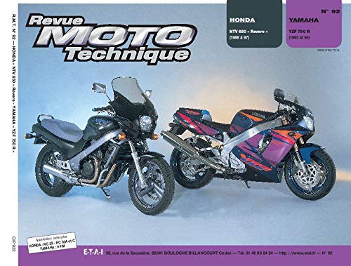 Rmt 92.2 honda ntv650(88/94)/yamaha yzf