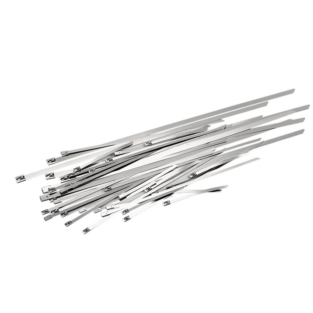 Attaches de câble en acier inoxydable : collier autobloquant 4.6x350mm