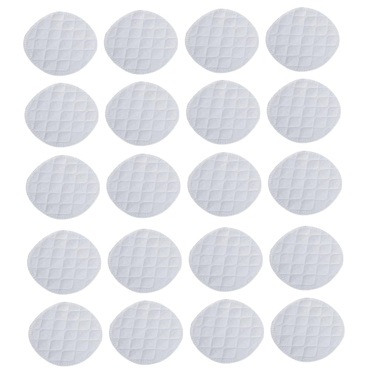 CIMAXIC 20-Pack Reusable Nipple Pads Cotton Nursing Pads for Women Leakproof Breastfeeding Mother Feeding Essentials Pack for Baby