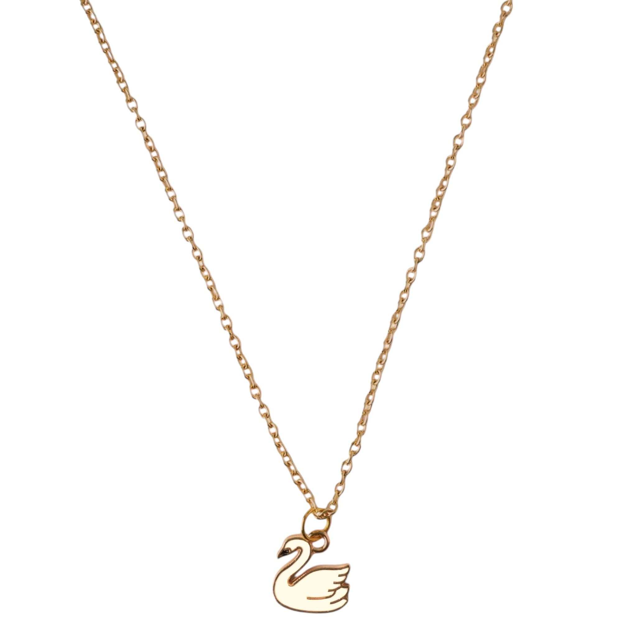 See full amazon price history chart for RVM Jewels Elegant White Swan Pendant with Gold-Plated Necklace - Graceful Swan Chain for Women and Girls RVM Jewels Elegant White Swan Pendant with Gold-Plated Necklace - Graceful Swan Chain for Women and Girls (B0D29GCR5F) Amazon Price History, Amazon Price Tracker
