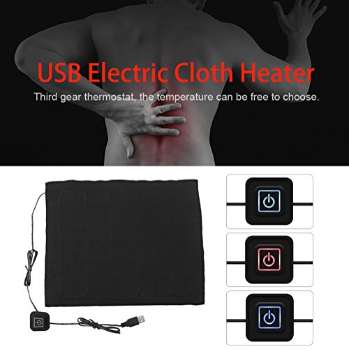 Kat Elektrisch Verwarmingskussen Kleding Stoel Huisdier Warmer Verwarming voor Spierpijnverlichting, USB Elektrisch Doek… - Image 8