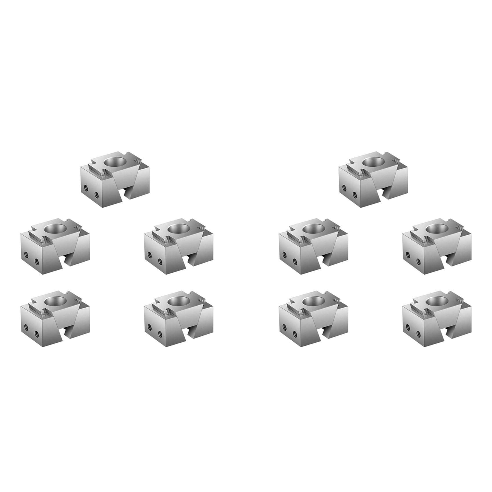 Jnchdghwa As Shown 10X Ok Fixture Wedge M6 Expansion Machine Tabletop Adjustable Side Fixed Clamp Sculpture Carving Tool Model Figures