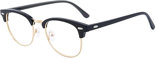 Miniatura 13 de GUDVUE Lentes de luz azul, para computadora/juegos/TV/teléfonos para mujeres/hombres, antirreflejos/UV400/fatiga ocular, oro rosa