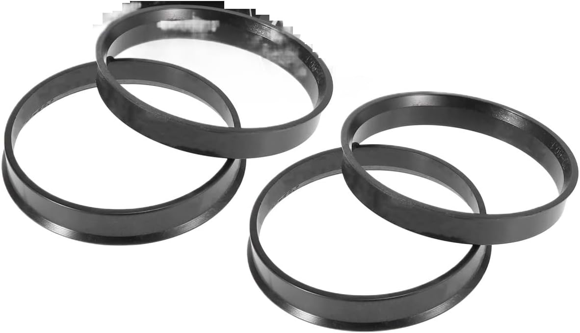 Universal Spacer 4pcs Car Hub Centric Rings Wheel Bore Center Spacer 64.1-60.1 65.1-63.4 72.6-63.4 74.1-64.1 74.1-66.1 74.1-67.1mm Hubcentric Wheel Spacers(64.1-60.1mm)