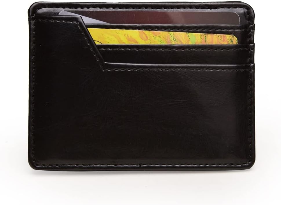 [わしのおとも] 財布 名刺入れ 銀行カードバッグ メンズ マネークリップ 短財布 マネークリップ カードバッグ カードカバー(A)