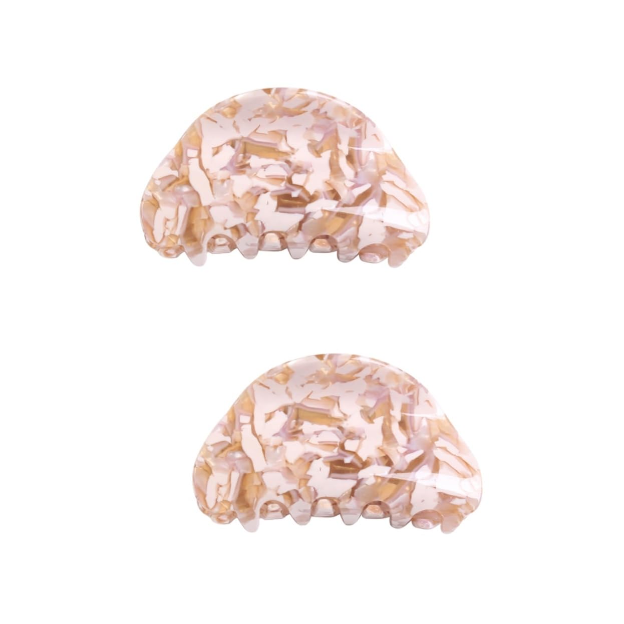 Housoutil 2 Piezas horquilla carey clip de garra de pelo de moda clips de plátano de garra de pelo pinzas de cabello pasadores de pelo grandes pinzas para el cabello clips de garra grandes