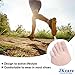 JKcare Transparent Pinky Toe Sleeves, Silicone Corn Cushions Pads, 12 Pack Little Toe Protectors for Corn, Blister and Injured Toenail Protection