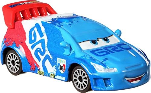 Disney Cars Toys and Pixar Cars Raoul Çaroule, Miniature, Collectible Racecar Automobile Toys Based on Cars Movies, for Kids Age 3 and Older, Multicolor image 5