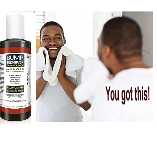 Miniatura 5 de BUMP Terminator - Sin alcohol, antigolpes de afeitar, cabello encarnado, tratamiento de piel para cara, cuello, zona del bikini, piernas, después