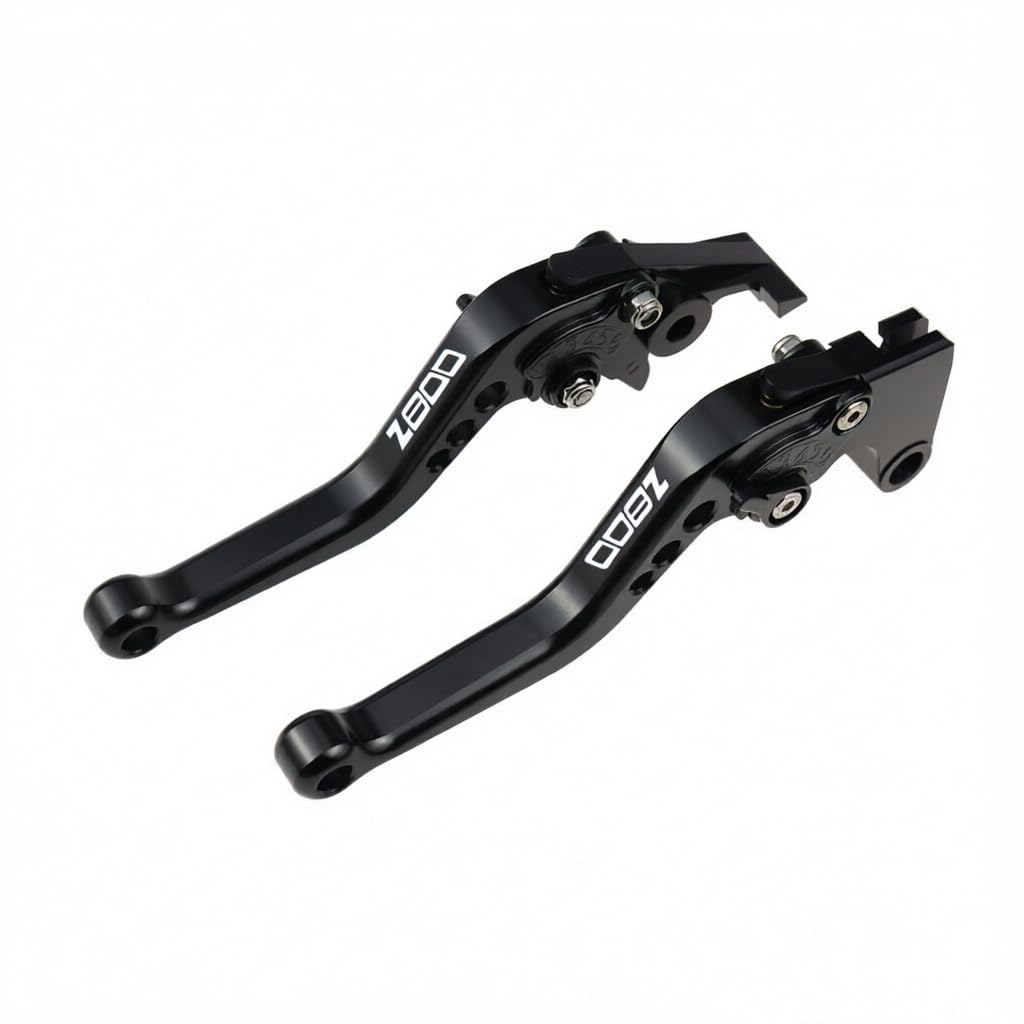 Moto Leve Freno e Frizione Regolabili Corte CNC – Per z800 Z800E 2013-2019 (Nero)
