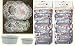ALAZCO Pack of 10 Reusable Elastic Bowl Covers Clear Plastic Large & Medium Food Storage Picnic Leftovers