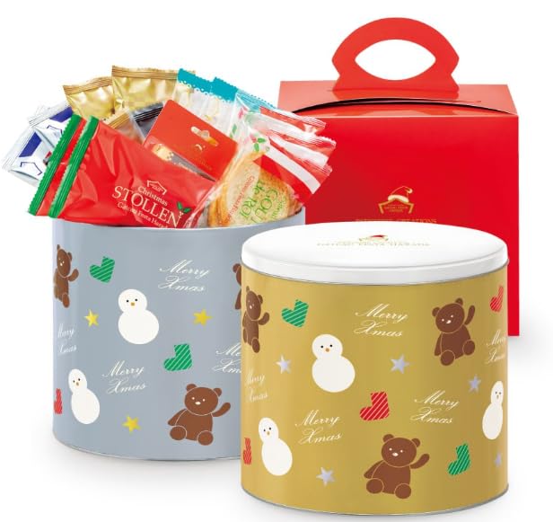Amazon.co.jp: ガトーフェスタ ハラダ Xmas缶 計26点（8種） XG1