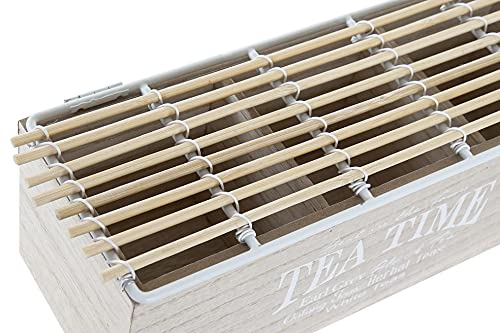 Space Home - Caja para Bolsitas de Té - Caja para Infusiones - Almacenaje de Cocina - 3 Compartimentos - 24 x 9 x 9,5 cm - Imagen 4