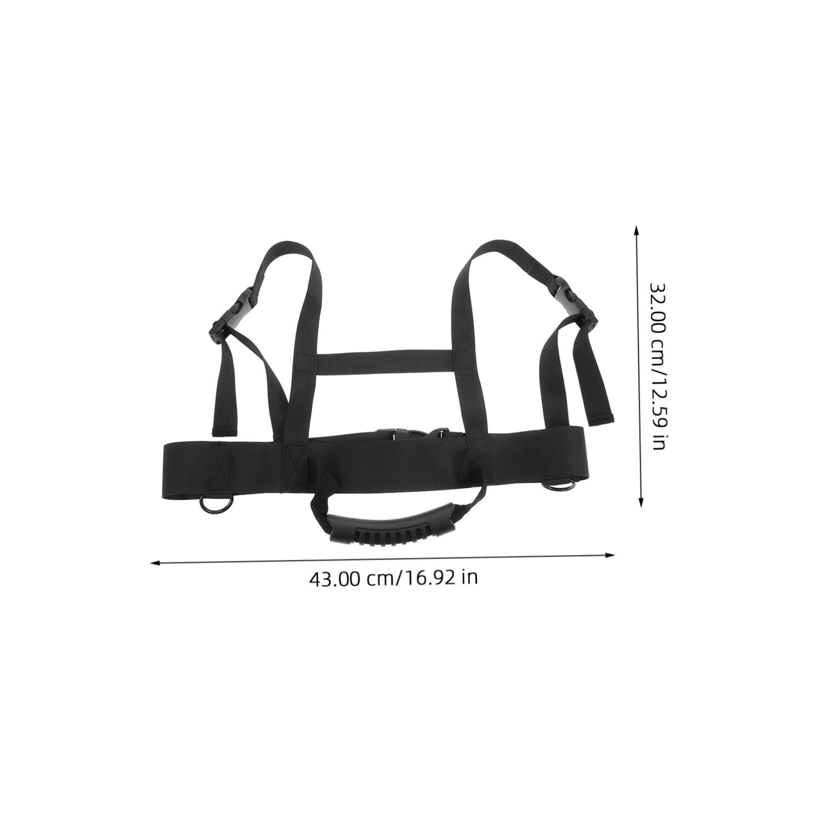 WHAMVOX Ski and Snowboard Training Harness for Shock Absorbing to Ski with Speed Control Outdoor Skating Safety Harness for Beginners