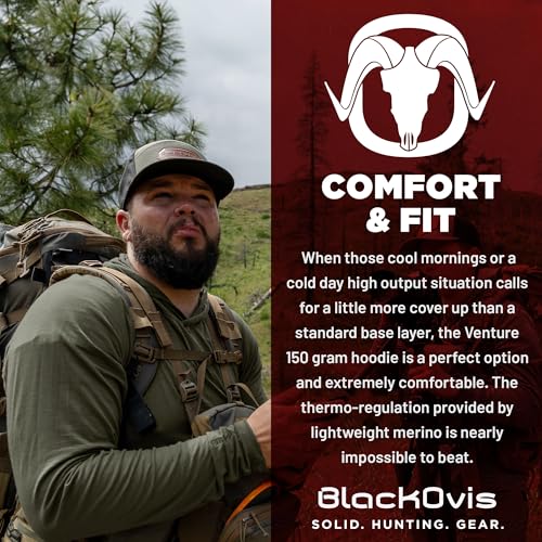 Venture Pullover Hoodie - Merino Lightweight Layer3