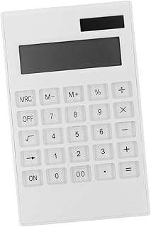 Ciieeo 1 Peça Calculadora Solar Calculadoras De Computador De Mesa Calculadoras De Escritório Ultrafinas Calculadoras De Mesa Calculadora Digital Calculadora Escritório Papelaria Pequena