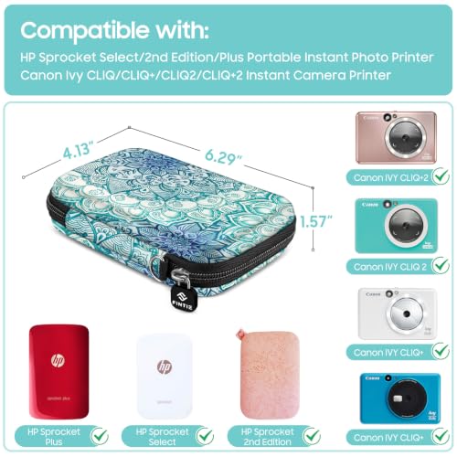 Funda rígida para impresora HP Sprocket y Canon Ivy miniatura 2