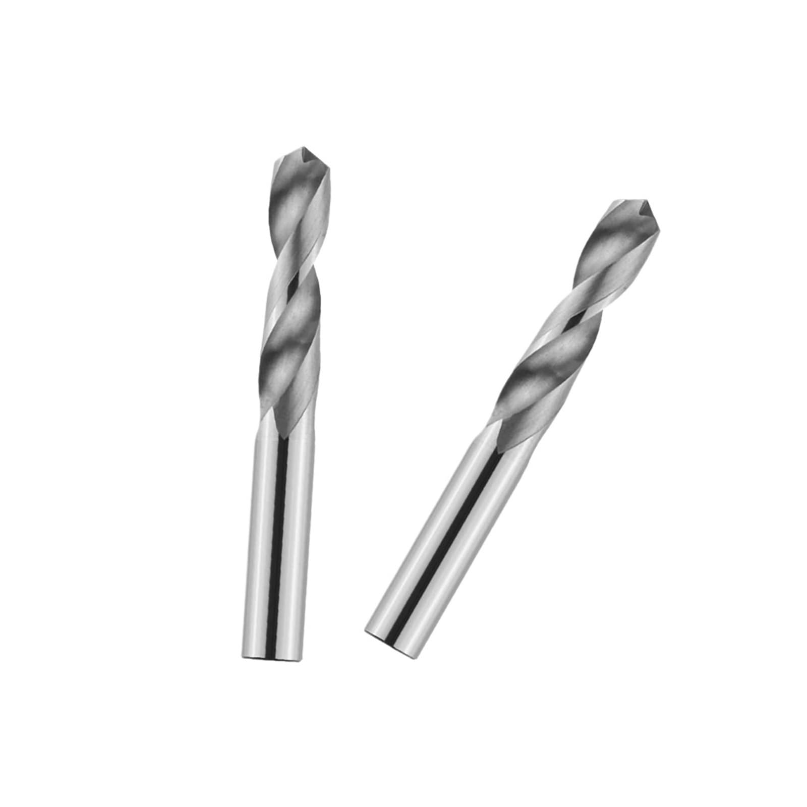 Brocas de Metal Broca Carburo HRC45 °, taladros acero tungsteno for máquina torno CNC, herramientas perforación aleación 12,5-20mm, 1 ud(12.9mm)