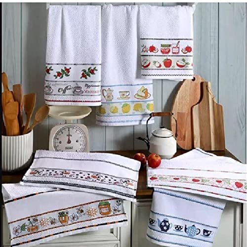 Kit 10 panos de pratos