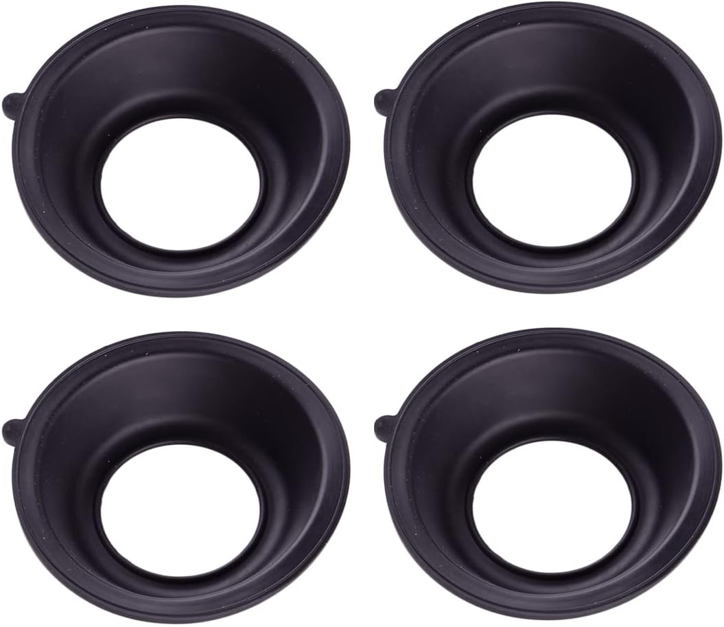 LETAOSK 4pieces Carburetor Carb Slide Membrane Diaphragm