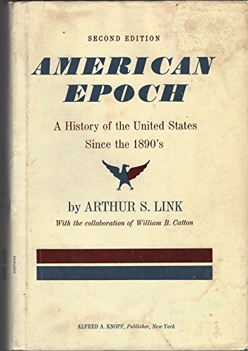 American epoch: A history of the United States ... B0007HUHWC Book Cover