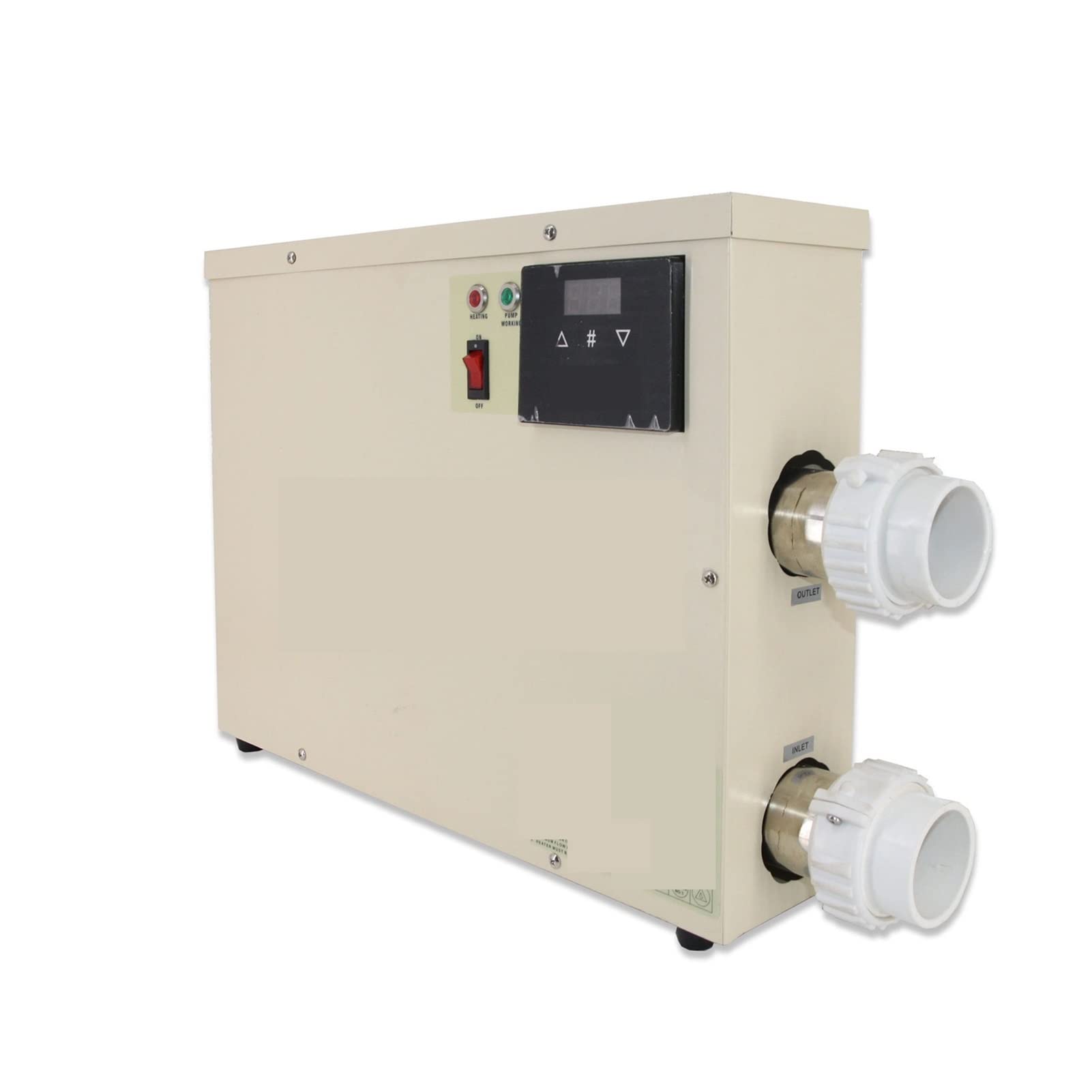 Chauffe-Piscine, Chauffage de Piscine à Thermostat numérique électrique de 7,5 KW Spa Équipement de Chauffage électrique à température constante à température constante