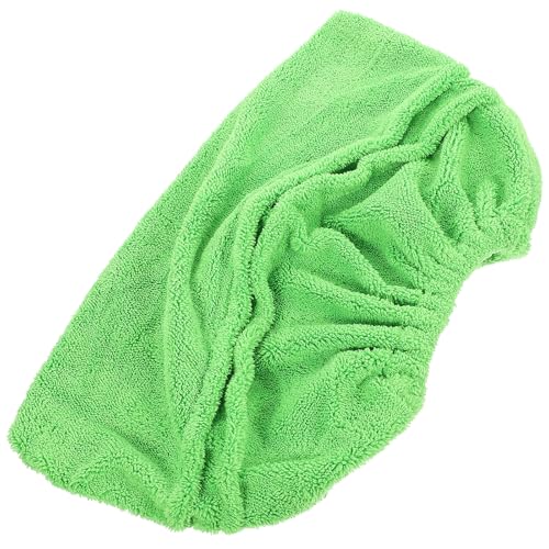Artibetter Funda para Escoba Verde de Tela Reutilizable para Barrer y Trapear, Paño de Fregona Seco y Húmedo, Accesorio de Limpieza Hogar, Compatible Escobas Estándar, 1 Pieza