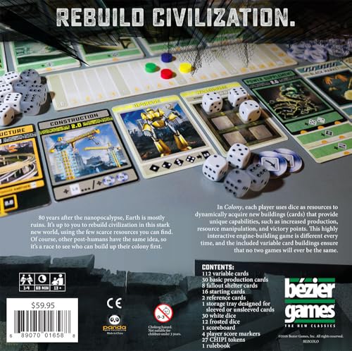 Bezier Games Colony Board Game miniatura 2