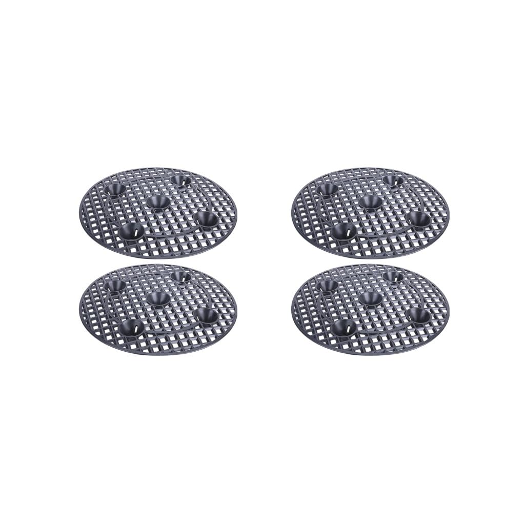 12 Supporti Per Piante In Plastica Diametro 30 Cm, Rialzo Per Vasi, Per Esterno E Interno - 3