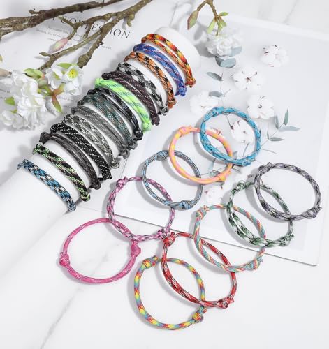 24 Pulseras de Cuerda Náuticas para Hombre miniatura 6