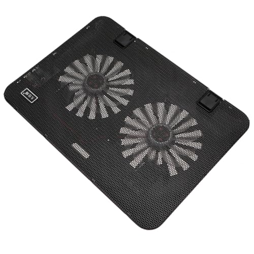 Base para portátil con ventilador ajustable TEHAUX 6 pulgadas miniatura 1