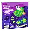 200 PK Green Glow in The Dark Stars for Ceiling Christmas Stocking Stuffers for Kids - Brite Plastic Glow Stars with Moon & Putty Age 4,5,6,7,8,9,10,11,12 for Bedroom Space Night Light Christmas Gifts #3