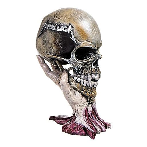 Nemesis Now Metallica Sad But True Skull 22 cm, Resina, Gris Pardo | Ya disponible en tu tienda friki favorita! En mundofriki.es! Nemesis Now Metallica Sad But True Skull 22 cm, Resina, Gris Pardo | Ya disponible en tu tienda friki favorita! En mundofriki.es!