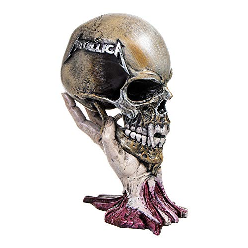 Nemesis Now Metallica Sad But True Skull 22 cm, Resina, Gris