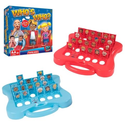 Wowow Toys & Games Who's Who Board Game Playset | Fun Board Games Toys For All The Family | Perfect for Birthday Parties, Family Parties, Holiday Games | Perfect & Fun Gift For Any Child | Ages 3+ Cover