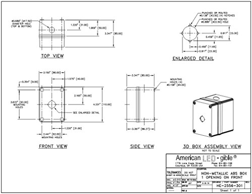 Orbit SR-6 Switch Box Device Ring, 3/4