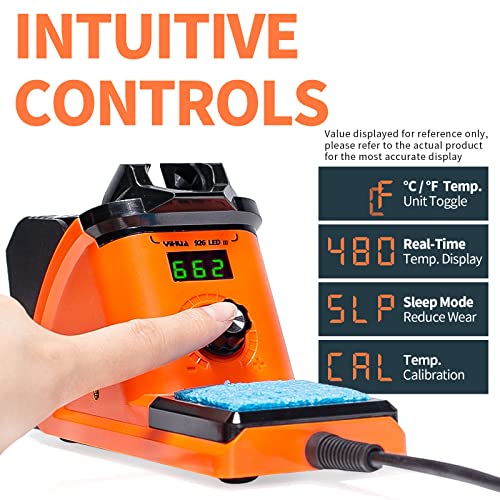 Yihua 926 Iii 60W Led Display Soldering Iron Station Kit W 2 Helping Hands thumb #3