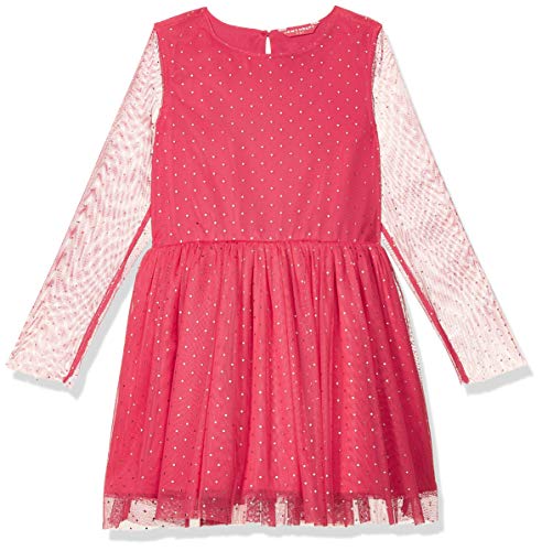 Image of Amazon Brand - Jam & Honey Baby-Girl's Polyester Skater Knee-Length Dress