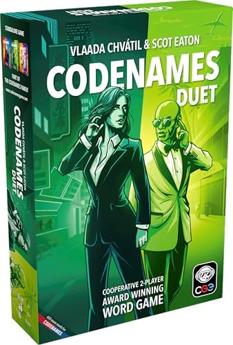 CGE Codenames: Duet Board Game (2nd Edition) | The Top Secret Coo...