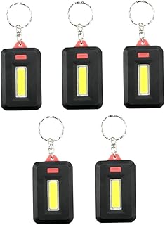Garneck 5pcs Keychain Light Pocket Flashlight Child Flashlight Travel Keychain Keychain Torch Light Camping Emergency Light Dog Collar Lamp LED Key Chain Lamp Keyring with Light Portable