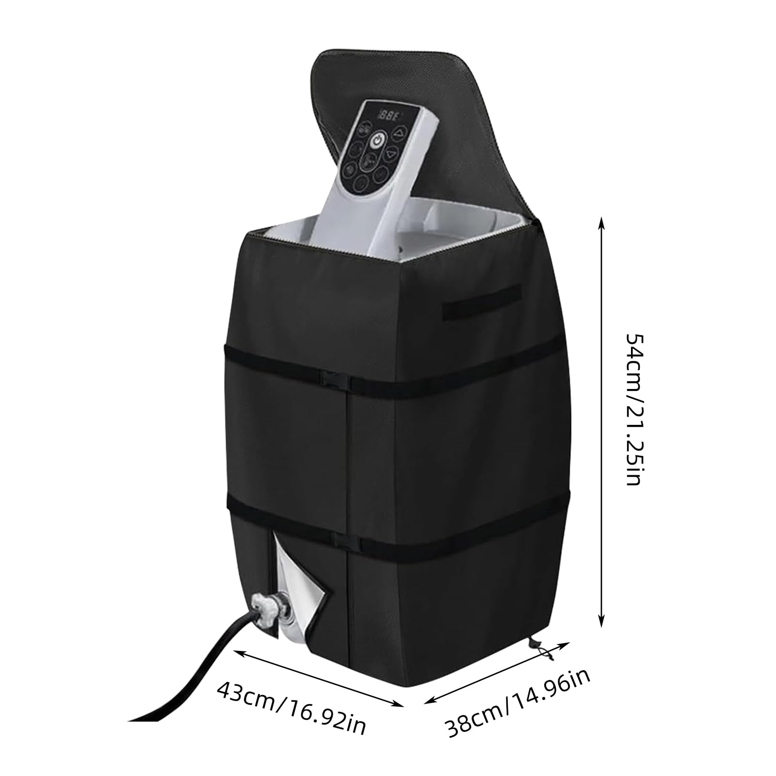 ACESOME Hot Tub Cover With Heater Pump - Image 2