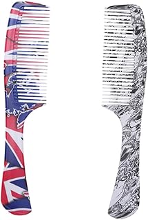 Beaupretty 6 Peças Pente Modelador De Cabelo Pente Alisador Pente De Barbeiro Pente De Alisamento De Cabelo Pente De Plástico Pente De Cabelo Dente Denso Pente De Alisamento De Cabelo Liso